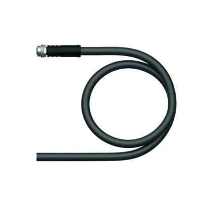 Turck Rundsteckverbinder M12-Power RKP46PSA-2/TXL | 600V 12A | 2m | 4-polig | IP68 | PUR Kabel | schwarz