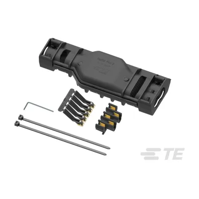 Tyco Kabelmuffe RayGel Plus 2 CH6881-000 | Verbindungsmuffe 5x1,5-6 mm² | Gel | halogenfrei | IP68 | schwarz