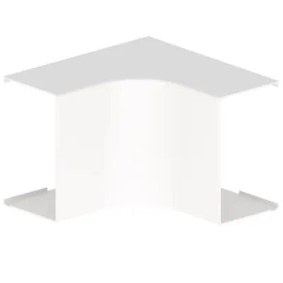Unex Inneneck 31333-02 | Kabelkanal Innenecke 60x100 mm | PVC Kunststoff | aufrastbar | 90° | reinweiß RAL9010