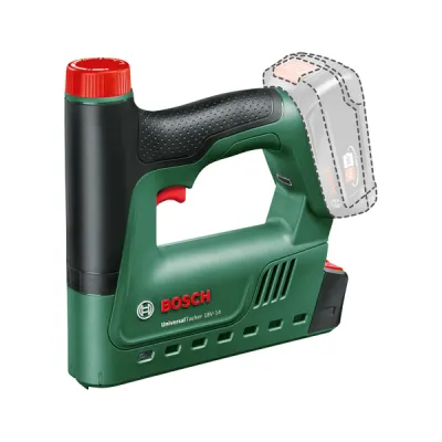 Bosch Akku-Tacker UniversalTacker 18V-14 | 06032A7000 | 18V Solo | für Nägel & Klammern | ohne Akku | grün