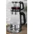 Bild: Unold Samowar Selin 18215 | 2in1 Teekocher & Wasserkocher | 1,7L | 1,0L Teekanne | Glas/Edelstahl | 1800W