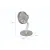 Bild: Unold Akku-Tischventilator 86705 Steel Flex | Edelstahl | 14 cm Ø | 3 Geschwindigkeiten | USB-C | 12h Laufzeit | leise