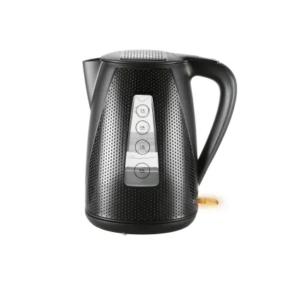 Unold Wasserkocher 18555 Blitzkocher Golf | 1,7 Liter | 2.150W | schnurlos | 360° Sockel | Kalkfilter | schwarz