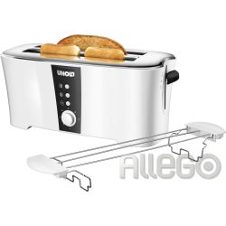 Unold 38020 Toaster Design Dual Langschlitz