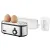 Bild: Unold Eierkocher 38610 Mini | 1-3 Eier | Edelstahl | 210W | Signalton | spülmaschinengeeignet | edelstahl/schwarz