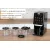 Bild: Unold Eismaschine Cream Dream 48805 | 800 W | 8 Programme | Touchscreen | 3x 500 ml Behälter | Edelstahl | Schwarz