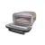Bild: Unold Pizzaofen Alfredo 68806 | elektrischer Pizzaofen bis 450 °C | 1.700W | Pizzastein 32x32cm | Edelstahl | schwarz
