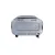 Bild: Unold Pizzaofen Alfredo 68806 | elektrischer Pizzaofen bis 450 °C | 1.700W | Pizzastein 32x32cm | Edelstahl | schwarz