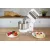 Bild: UNOLD Handmixer 78720 Hannah | 500 Watt | 5 Stufen | Rührschüssel 3,5L Edelstahl | 2 Knethaken | Weiss-Edelstahl