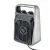Bild: Unold Heizlüfter 86106 | Keramik | 1000/2000W | Thermostat | Kipp-Schutz | Silber/Schwarz
