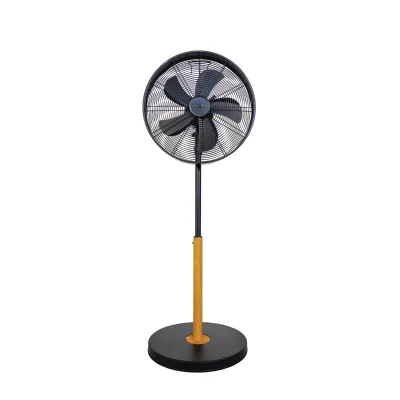 UNOLD Standventilator 86725 | 44 cm | 3 Stufen | oszillierend | verstellbar | Black Steel | 50 Watt | Schwarz