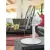 Bild: Unold Tischventilator 86810 Silverline | Oszillation | 2 Stufen | Neigungswinkel verstellbar | 25 cm | 25W | Weiß/Silber