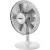 Bild: Unold Tischventilator 86815 Silverline | Ø 30 cm | 3 Stufen | Oszillation | verstellbar | 40W | weiß/silber