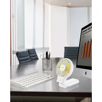 Unold Breezy Fold weiß Ventilator Handventilator 2,5W 3 Geschwindigkeitsstufen