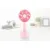 Bild: Unold Breezy Swing pink Ventilator Akku 2-8 Std 120°Oszillation rosa