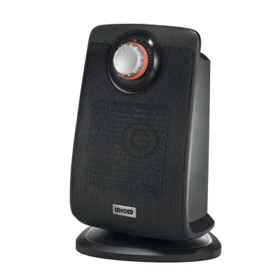 Unold Keramik-Heizlüfter 86445 Bad | 2000W | 4 Stufen | Thermostat | oszillierend | IP21 | Überhitzungsschutz