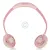 Bild: UNOLD Nackenventilator Breezy 86694 | Akku | 3 Stufen | flexibler Schwanenhals | LED | USB-Ladekabel | rosa