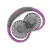 Bild: UNOLD Nackenventilator Breezy 86699 | Tragbar mit Akku & USB-Ladekabel | 3 Stufen | Flexibler Schwanenhals | violett