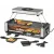 Bild: UNOLD Raclette Grill 48785 Smokeless | Dunstabzugshaube | 8 Personen | 1200W | Antihaft | Edelstahl Schwarz