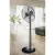 Bild: Unold Standventilator 86825 Silverline Black | 40 cm | 3 Stufen | oszillierend | neigbar | 50W | schwarz/silber
