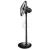 Bild: Unold Standventilator 86825 Silverline Black | 40 cm | 3 Stufen | oszillierend | neigbar | 50W | schwarz/silber