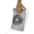 Bild: Unold Heizlüfter | 86450 Box IP21 | 2.000 Watt | 3 Stufen | Thermostat | Timer | Überhitzungsschutz | weiß/grau