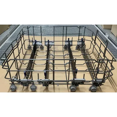 Unterer Geschirrkorb für Geschirrspüler Bosch Siemens 20007407 dunkelgrau, 8 Kla