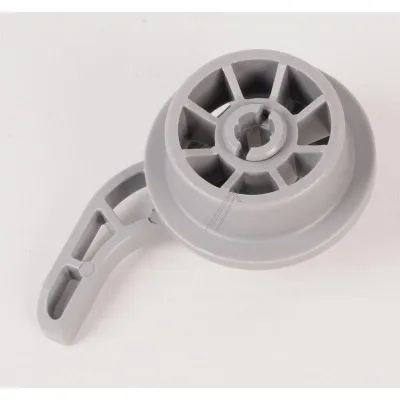 Unterer Geschirrkorbstopper für Geschirrspüler Vestel 42325007 links grau