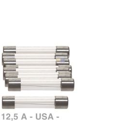 USA-Sicherung 12,5A, 10 Stück