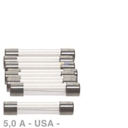 USA-Sicherung 5,0A, 10 Stück