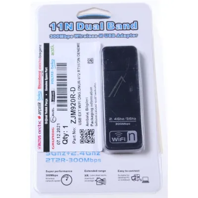 USB-WLAN-Dongle für Fernsehen & Telefonie Grundig ZJM920RD kleiner Adapter