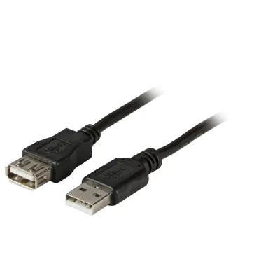 EFB-Elektronik USB 2.0 Verlängerungskabel K5248.3V2 | USB-A Stecker auf USB-A Buchse | 3m | 480 Mbit/s | Kupfer | Grau