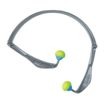 UVEX Bügelgehörschutz x-fold 2125344 | faltbar | 5 Stück | ergonomisch | weiche Schaumstoffstöpsel | komfortabler Sitz