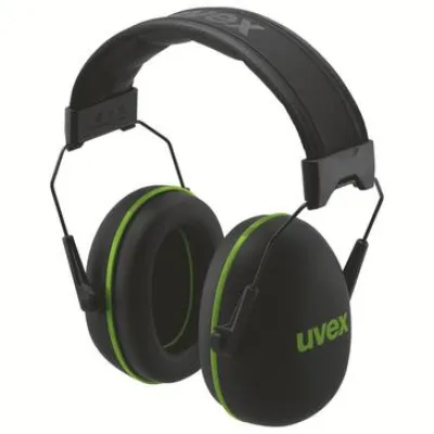 uvex Kapsel-Gehörschutz KX10 2630011 | SNR 30dB | faltbar | Memory-Foam-Dichtkissen | verstellbar | hoher Tragekomfort