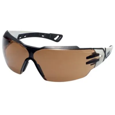 Uvex Schutzbrille Bügelbrille pheos cx2 CBR23 9198223 | Augenschutz Kontrastverstärkung | Blaulichtfilter | weiß-schwarz
