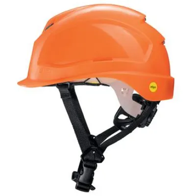 uvex Schutzhelm pheos S-KR MIPS 9772260 | Industrieschutzhelm Bauhelm | climazone Belüftung | Hi-Viz orange