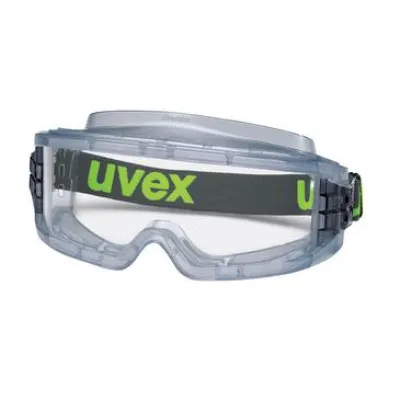 Uvex Schutzbrille Vollsichtbrille Ultravision 9301105 | Überbrille | großes Sichtfeld | Polycarbonat | grau-transp