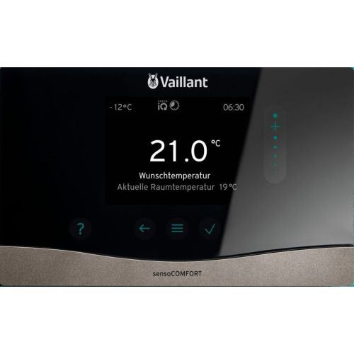 Bild: Vaillant Heizungsregler sensCOMFORT sensoCOMFORT, VRC 720/3