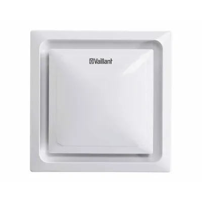 Vaillant Radial-Abluftventilator VAE 190/1 RHT | 190 m³/h | Ø100mm | Feuchtesensor | Unterputz | IPX5 | weiß
