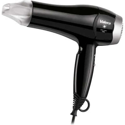 Valera Haartrockner 561.08/I TF Excel 2000 Ionic | 2000 W | Ionen-Generator | 6 Temperaturstufen | ultraleicht | schwarz