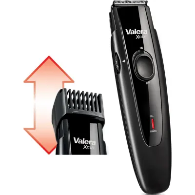 Valera Bartschneider X-Cut 642.02 | Präzisionstrimmer | 0,5–15 mm Schnittlänge | Akku/Netzbetrieb | USB-Ladung