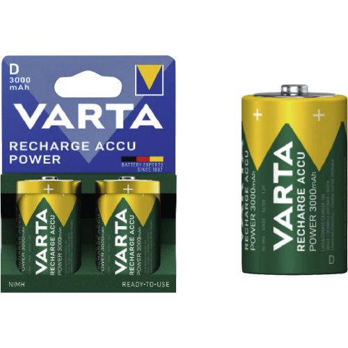 Bild: Varta 56720 RECHARGE ACCU Power Mono D 3000mAh Blister 2