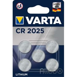 VARTA Batterie Electronics 3,0V/160mAh/Lithium CR 2025 Bli.5