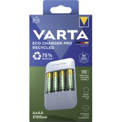 Varta Eco Charger Pro Recycled 4x AA 2100mAh