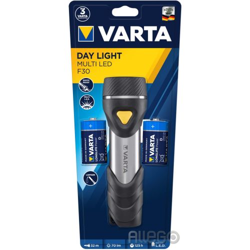 Bild: VARTA Taschenlampe Day Light Multi LED F30 17612