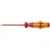 Bild: Wera VDE Schlitz-Schraubendreher 160i | 0,4x2,5x80mm | isoliert 1000V | Kraftform Griff | rot/gelb