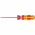 Bild: Wera VDE Schraubendreher 160i Schlitz 5,5x1x125 mm | isoliert 1000V | Lasertip | Kraftform | Abrollschutz