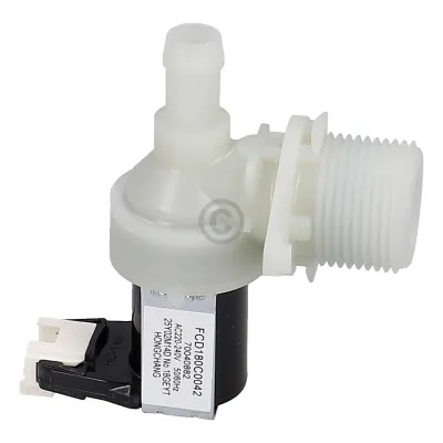 Ventil 90° Snap-In P.2.5 für Geschirrspüler Candy/Hoover 70040882 Magnetventil