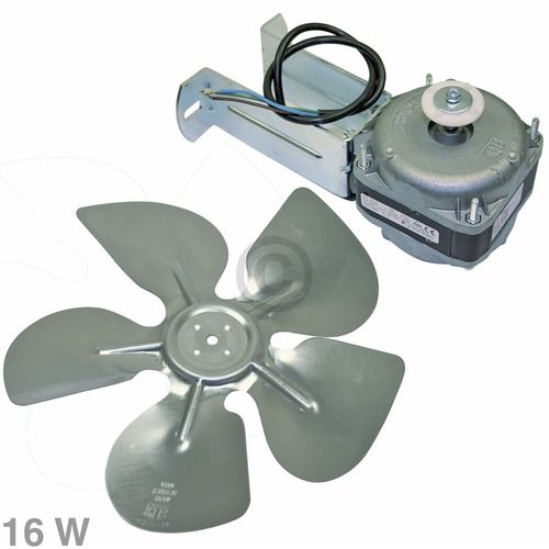 Bild: Ventilator Universal 16 Watt 230 Volt mit Haltebügel Flügel für Kühlschrank