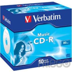 Verbatim CD-R 80Min/AUDIO Jewelcase (10 Disc)